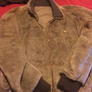 LRG reversible faux fur